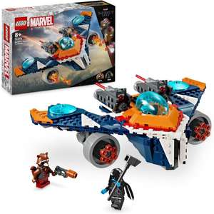 20% Off Lego Marvel Sets w.code - Rocket's Warbird vs. Ronan 76278 £25.60 / X-Men X-Jet 76281 £59.99 / Rocket & Baby Groot 76282 £44