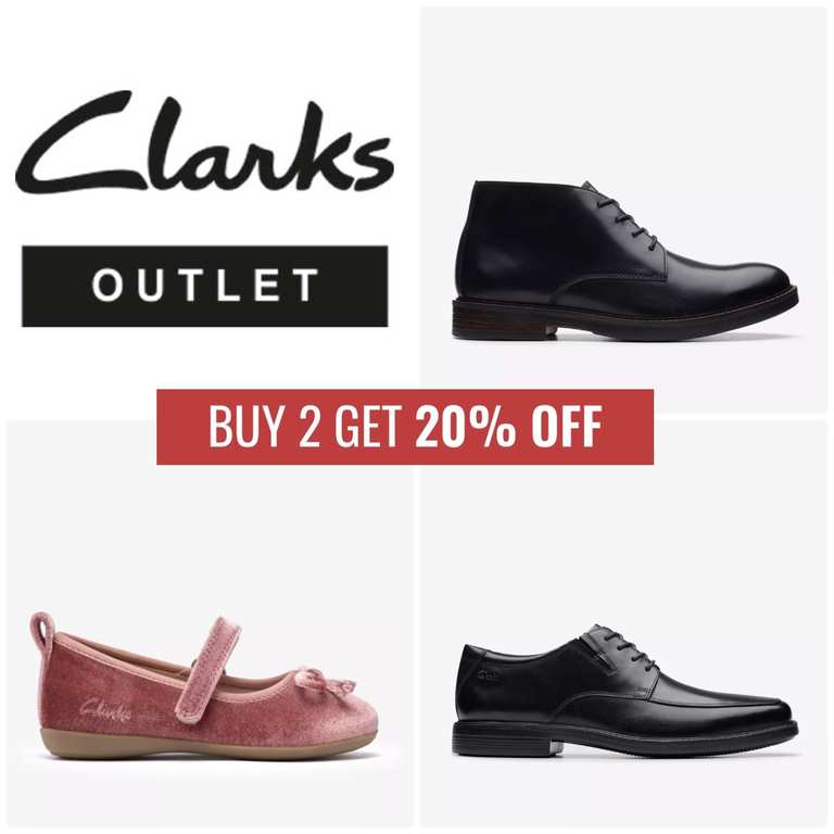 Outlet Sale + Extra 20% Off 2 Pairs (Men/Women’Children) + Free Delivery - Toddler Shoes £8 / Womens Leather Shoes £16 / Mens Leather £33.60