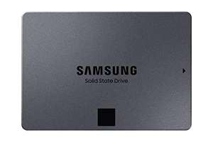 Samsung 870 QVO 2 TB SATA 2.5 Inch Internal Solid State Drive (SSD) (MZ-77Q2T0), Black £82.60 @ Amazon