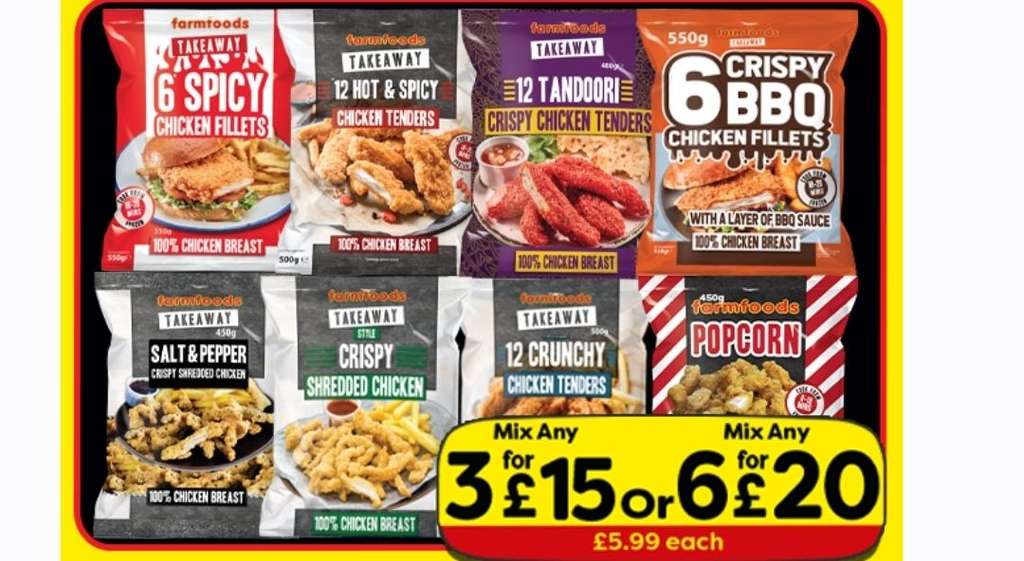 Chicken Breast Takeaway Style Mix & Match 3 for £15 | 6 for £20 at ...