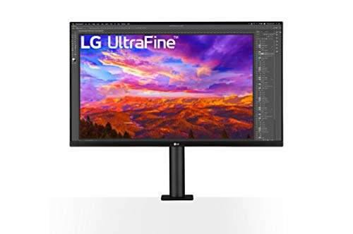LG UltraFine Monitor 32UN88A, 32 inch, 4k, 60Hz IPS HDR 10 + Ergonomic Adjustable Stand with Clamp £449.99 @ Amazon