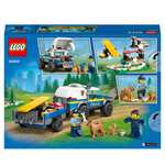 LEGO City 60369 Mobile Police Dog Training Set with Toy Car £13.99 Click & Collect @ Smyths Toys