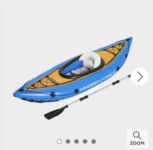Hydro-Force Cove Champion Kayak, 1 Person with Oars - W/Code