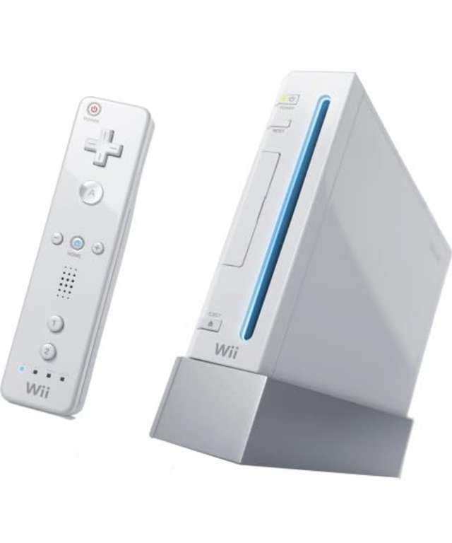 Wii Console, White (No Game - Used 'Poor Condition') Free C&C