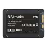 1TB - Verbatim Vi550 S3 SSD 2.5" SATA III up to 550 MB/s - £37.70 Delivered @ Amazon Germany