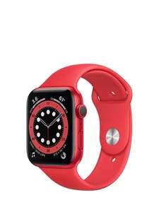 Apple Watch Series 6 GPS, 40mm PRODUCT(RED) Aluminium Case with PRODUCT(RED) Sport Band - Regular £279 at John Lewis & Partners