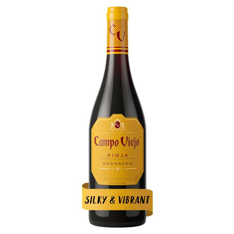 9 x Campo Viejo Rioja Garnacha Red Wine 75cl = £33.75 / 8 x 19 Crimes Uprising £34.50 with code (new customers) - free collect @ Sainsbury's