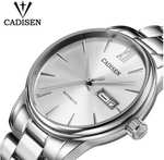Automatic Cadisen C1032 watch - Sapphire crystal ; Seiko NH35 movement - £36.28 delivered with code @ Cadisen Wonder Store / Ali Express