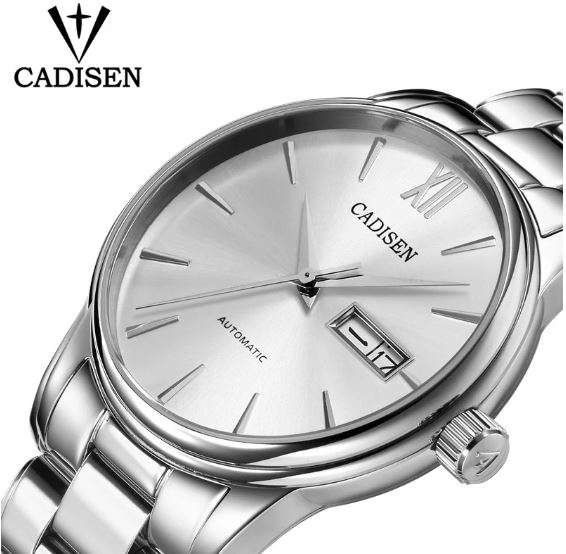 Automatic Cadisen C1032 watch - Sapphire crystal ; Seiko NH35 movement -  £ delivered with code @ Cadisen Wonder Store / Ali Express | hotukdeals