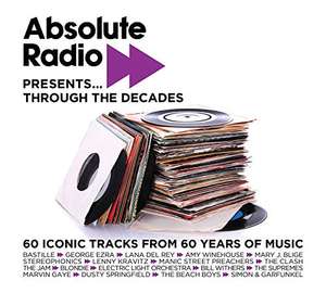 Absolute Radio Presents...Through The Decades [3 CD] - 2021 - £2.25 @ Amazon