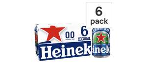 Heineken 0.0% 6 x 330ml Cans £3 instore @ Tesco (Newtownabbey)