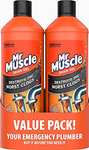 Mr Muscle Gel Drain Unblocker 2 x 1 Litre: £6 / £5.40 or £4.20 Subscribe & Save @ Amazon