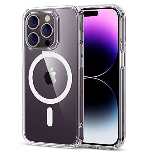 ESR Classic Hybrid Magnetic, iPhone 14 Pro Max Case, compatible w/ MagSafe case - £8.99 With Applied Voucher - Sold by ColorBright-EU / FBA