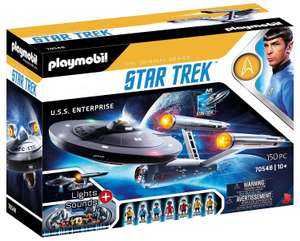 Playmobil Star Trek 70548 U.S.S. Enterprise NCC-1701, With AR app, light effects and original sound