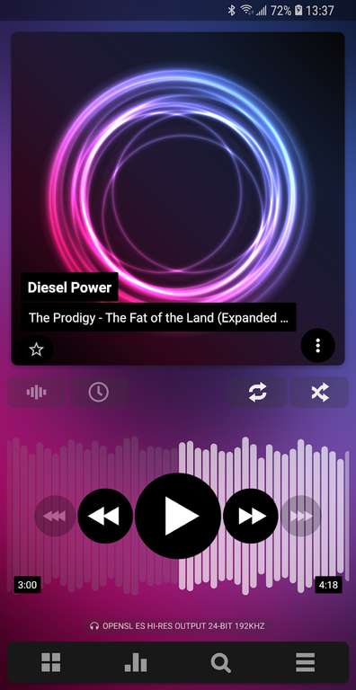 [Android] Poweramp (music player) Full Version Unlocker - £2 @ Google Play
