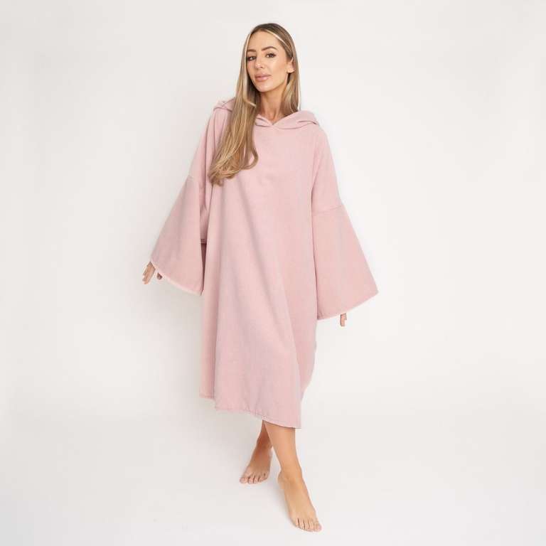 Brentfords Hooded Towel Poncho Changing Robe (Various Colours)