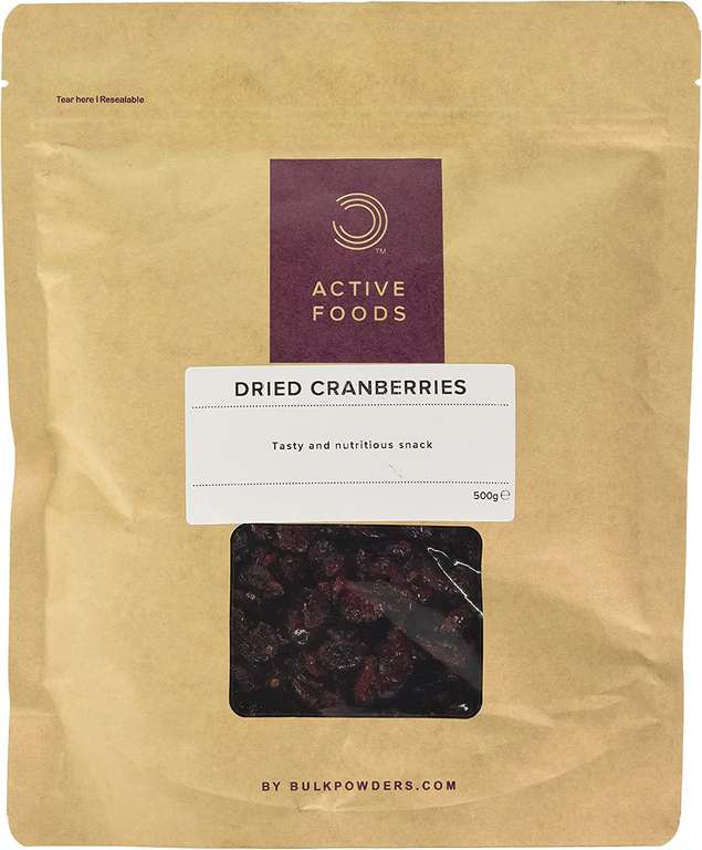 Bulk Dried Cranberries, 500g (Usually dispatched within 1 to 2 weeks )