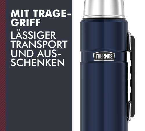 Thermos Stainless King Flask 1.2 L (Midnight Blue)