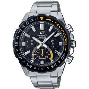 Mens Casio Edifice Watch EFS-S550DB-1AVUEF solar and sapphire £97.30 with code @ Watch Shop