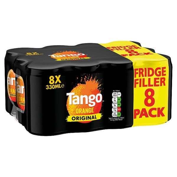 Tango Orange Cans 8 Pack X 330ml - £1.67 @ Asda Ipswich Stoke Park