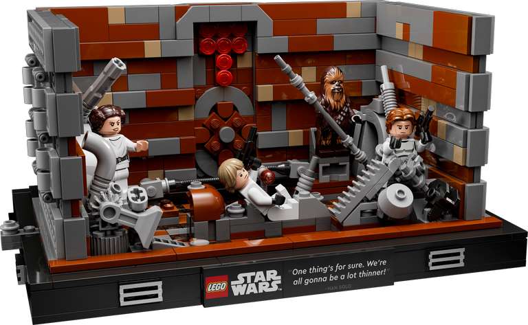 LEGO Star Wars Death Star Trash Compactor Diorama Set 75339 - Potentially £55 with marketing sign up voucher - Free C&C