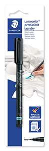Staedtler Lumocolor Permanent Laundry Marker Fine Line - Black £1.69 at Amazon