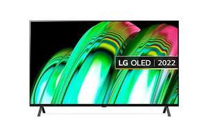 LG OLED55A26LA (2022) OLED HDR 4K Ultra HD Smart TV, 55 inch with Freeview HD/Freesat HD & Dolby Atmos, Black £769 @ John Lewis