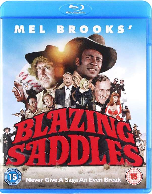 Blazing Saddles, [Blu-ray] [1974] [Region Free]