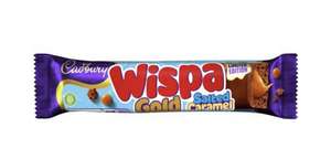Free new exclusive Wispa Gold Salted Caramel Bar @ Cadbury