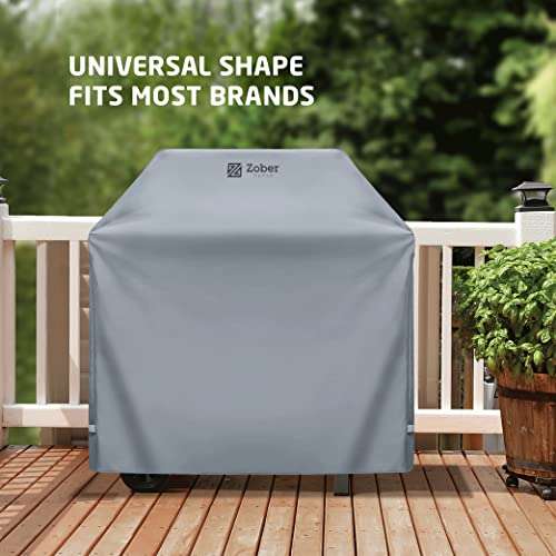 All-Weather Premium BBQ Cover - Double-Layer 600D Oxford Fabric 44" - 112cm £7.43 or 58" - 147cm - With Voucher Sold by YH-Goods UK