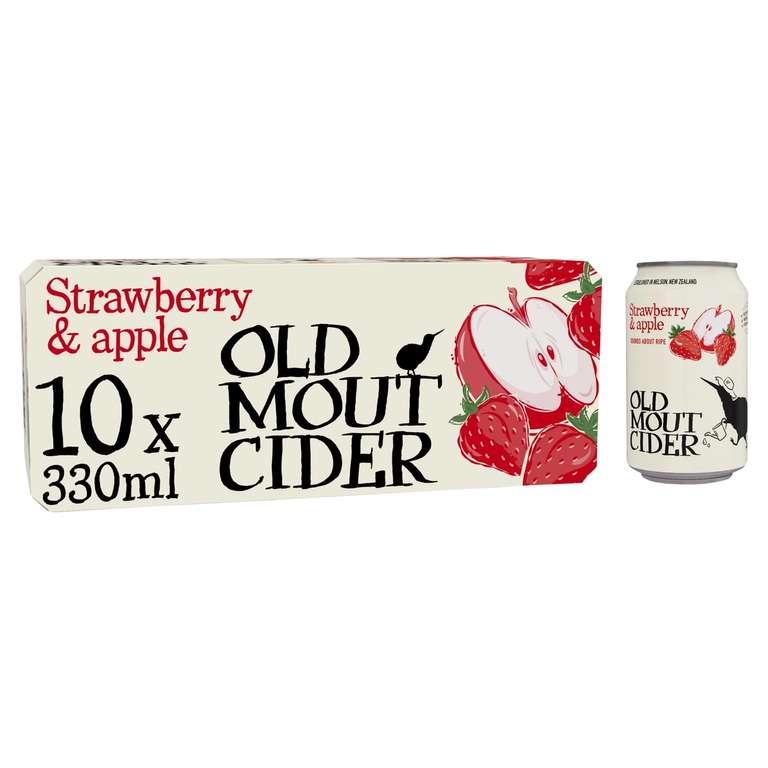 Strawberry and apple old mout cider 10 x 330ml - £4.80 @ Co-op Ainsdale Southport