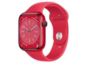 APPLE Watch Series 8 Cellular - (PRODUCT) RED with (PRODUCT)RED Sports Band, 41mm / 45mm red is £289.98 w/auto discount