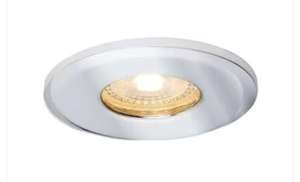 5W LED Fire Rated Downlight, 400lm, Warm White, IP65, Chrome £2.34 (+£4.99 Delivery under £20 spend) @ CPC Farnell