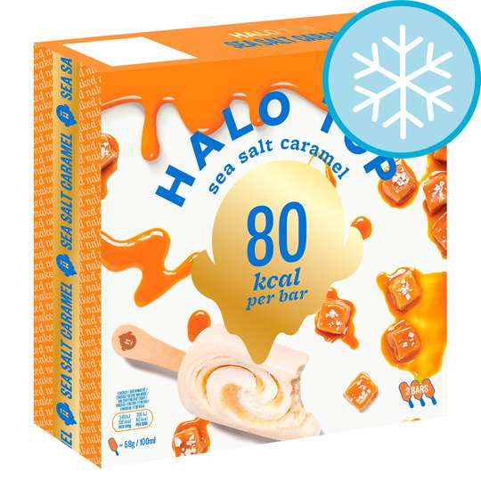 Halo Top Gooey Brownie/SeaSalt Caramel/Peanut Butter sticks £2.95 Clubcard Price