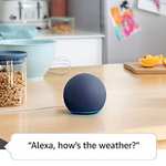 Echo Dot (5th Generation, 2022 Release) All Colours, Smart Bluetooth Speaker with Alexa | Glacier White - £29.99 @ Amazon