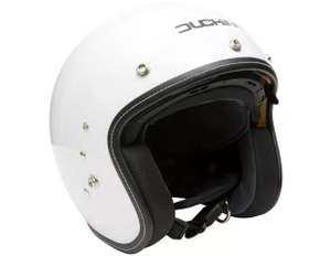 Duchinni D501 Open Face Motorcycle Helmet , Large, White, with free collection - £18.99 @ Halfords