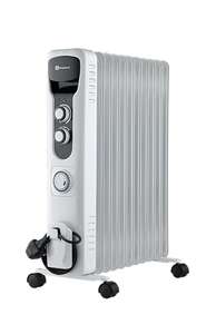Deal: PureMate Oil Filled Radiator, 2500W/2.5KW - 11 Fin - Portable Electric Heater - Sold by PureMate