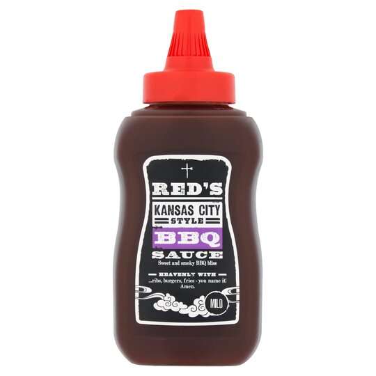 Reds Kansas City Bbq Sauce 320G £1.50 with clubcard @ Tesco