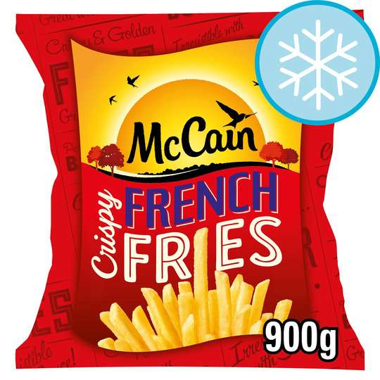 Mccain Crispy French Fries 900G - £1.60 Clubcard Price @ Tesco