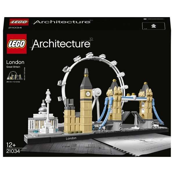 LEGO Architecture 21034 London Skyline Set £22.99 / Creator 3-in-1 31137 Adorable Dogs Animal Figures Set £18.49 @ Smyths