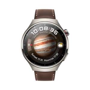 Huawei Watch 4 Pro Brown Leather with Free 5i Buds W/Code