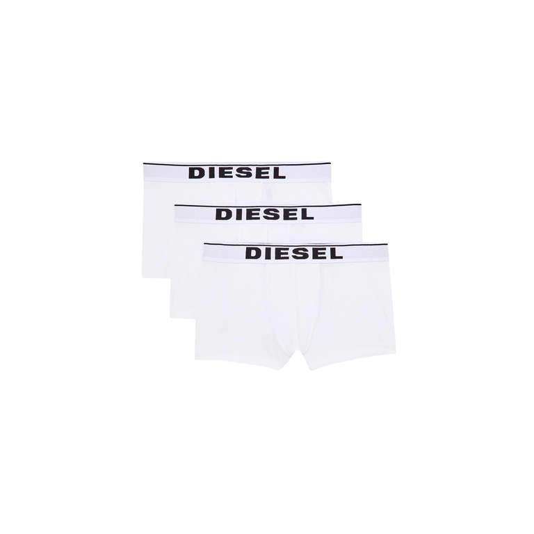 Diesel Damien 3 Pack Boxer Shorts (White, XS/XXL) - £12 (+£4.99 delivery) @ Sports Direct