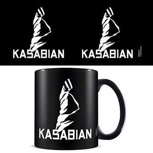 Pyramid International MGB26312 (Kasabian) Black Coffee Mug, Ceramic, £2.65 @ Amazon
