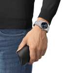 Tissot PRX 40 Men's Blue Dial Stainless Steel Bracelet Watch w/code