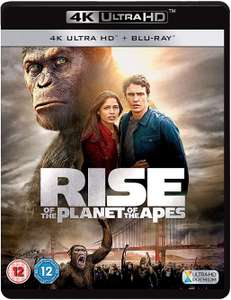 Rise Of The Planet Of The Apes 4K UHD + Blu-ray (Used) - £3.50 (Free Click & Collect) @ CeX