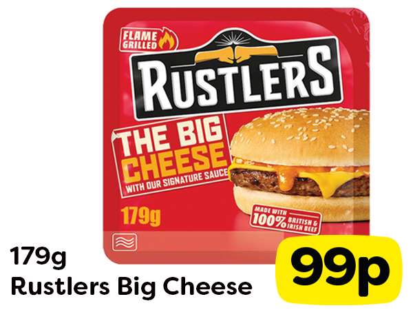Rustlers The Big Cheese 179g