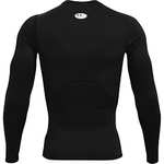 Under Armour Men UA HG Armour Comp LS, Long-Sleeve Sports Top, Breathable Long-Sleeved Top for Men - Black