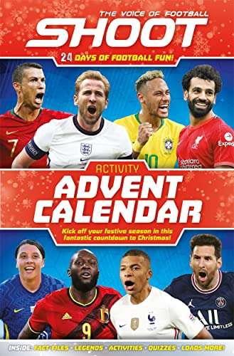 SHOOT: Activity Advent Calendar (A Celebration of Football’s Greatest Heroes) £8.70 @ Amazon