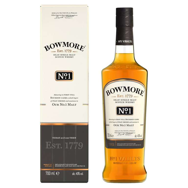 Bowmore No. 1 Malt Whisky 70cl (Spennymoor)
