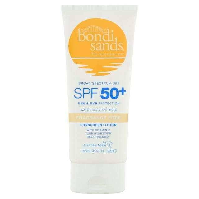 Bondi Sands SPF 50+ Fragrance Free Sunscreen Lotion 150ml £4 @ Sainsbury's